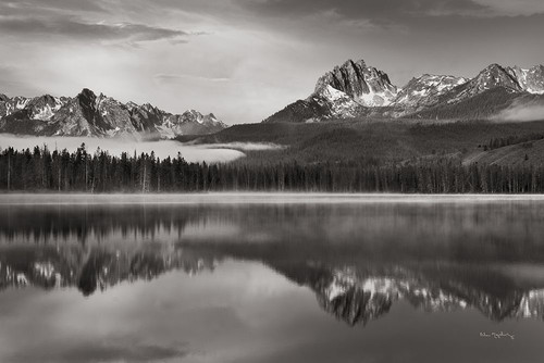 Little Redfish Lake Sawtooth National Recreation Area Idaho Poster Print - Alan Majchrowicz