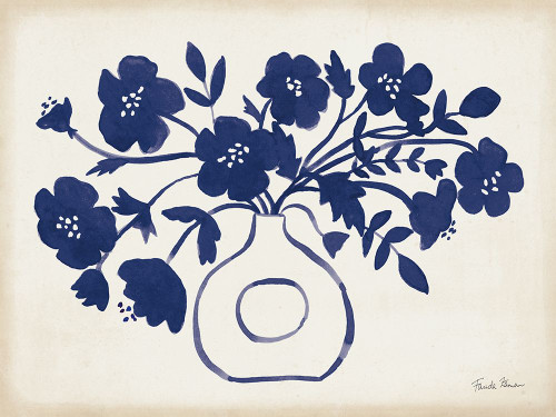 Modern Sodalite Blue II Poster Print - Farida Zaman