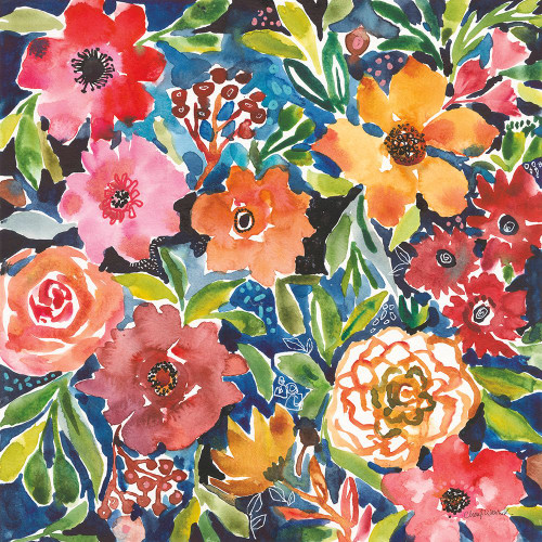 Breezy Petals II Poster Print - Cheryl Warrick