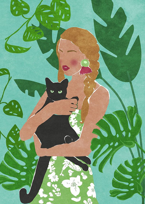 Cat Lover Poster Print - Raissa Oltmanns