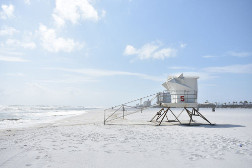Pensacola Beach, Florida Poster Print - Artographie