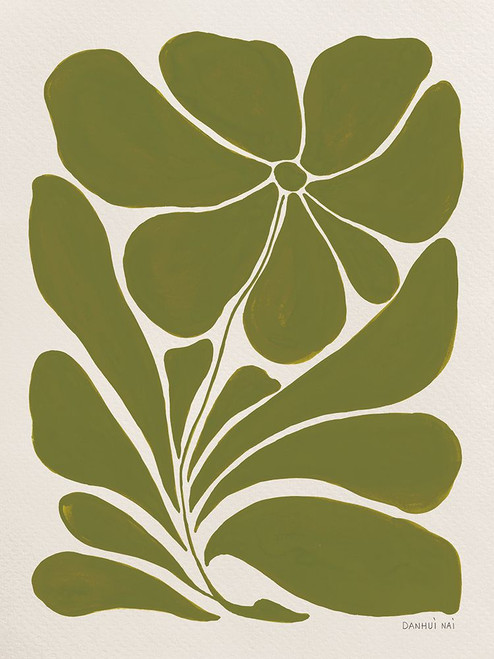 Blooming Joy I Green Poster Print - Danhui Nai