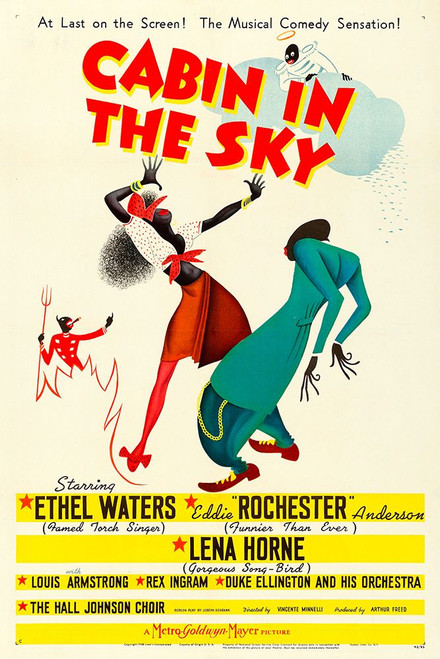 Cabin in the Sky-1943 Poster Print - Hollywood Archive Vintage