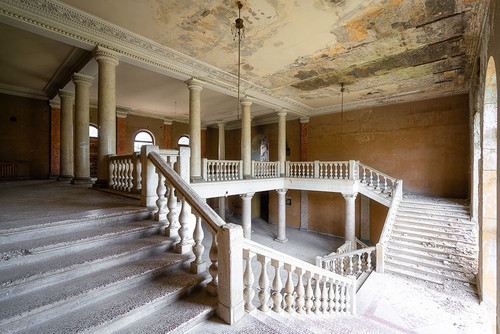 Cornered Staircase Poster Print - Roman Robroek