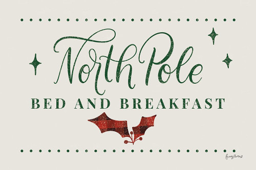 Nostalgic Christmas IV Poster Print - Becky Thorns