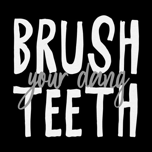 Bathroom Advice IV BW Poster Print - Apple Portfolio Wild