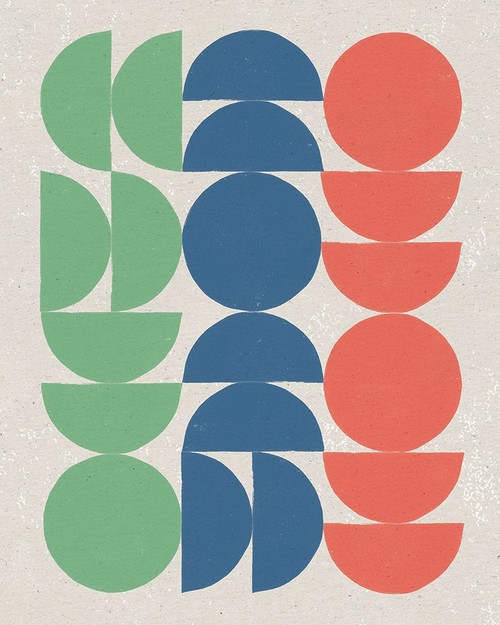 Make it Mod I Bright Poster Print - Moira Hershey