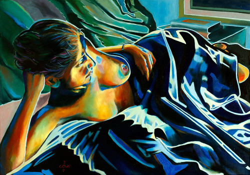 Blue Velvet - 09-07-22 Poster Print - Corne Akkers