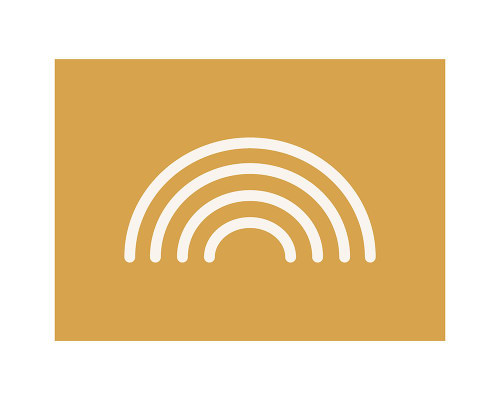 Rainbow Yellow Poster Print - Beth Cai