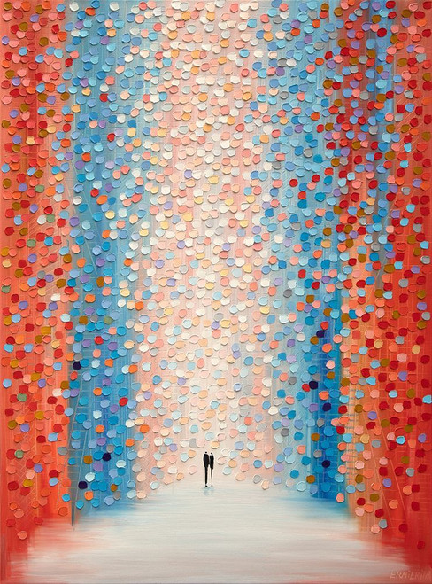 Pink Day Poster Print - Ekaterina Ermilkina