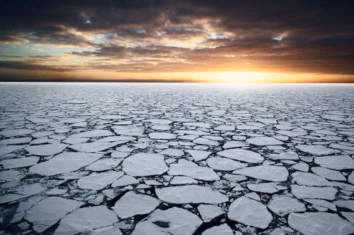 Antarcticas Ross Sea Poster Print - Artographie