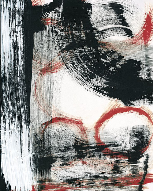 LPs in 33 III Red Poster Print - Sue Schlabach