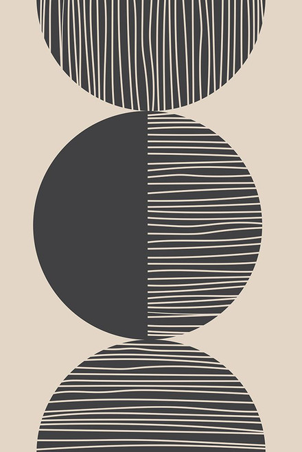 Black Circle Art Poster Print - Art Prints Melloi Black Circle Art Poster Print - Art Prints Melloi