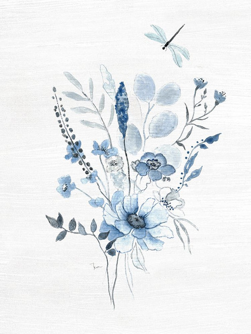 Indigo Gathering I Poster Print - Studios Tava