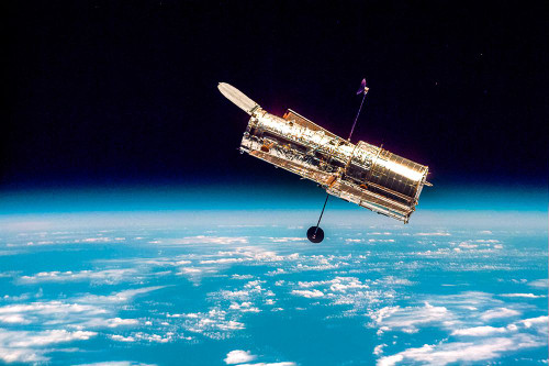 The Hubble Space Telescope I Poster Print - NASA