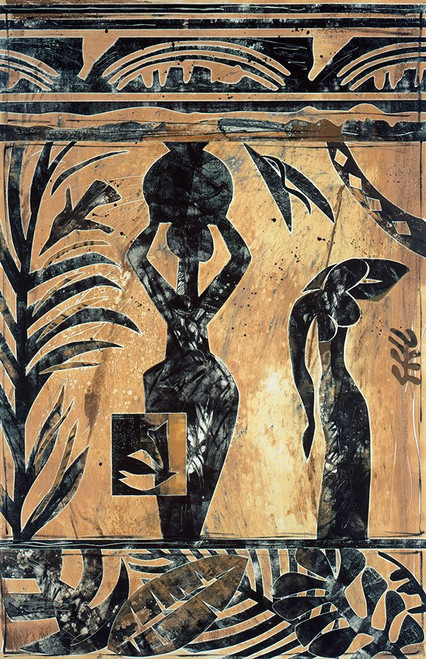 Les Femmes des Tropiques II Poster Print - Mary Calkins