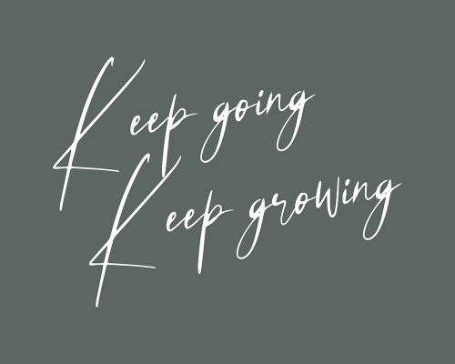 Keep Growing Poster Print - Beth Cai