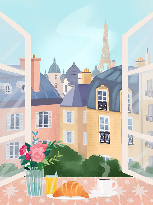 Paris Poster Print - Petra Lizde