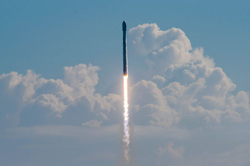 Orbital Test Vehicle 5 Mission 2017 Poster Print - SpaceX