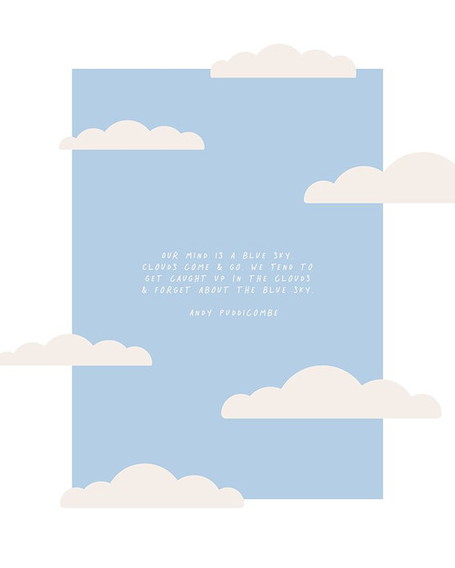 Blue Sky Poster Print - Beth Cai