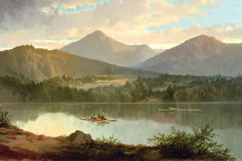 Western Landscape Poster Print - John Mix Stanley