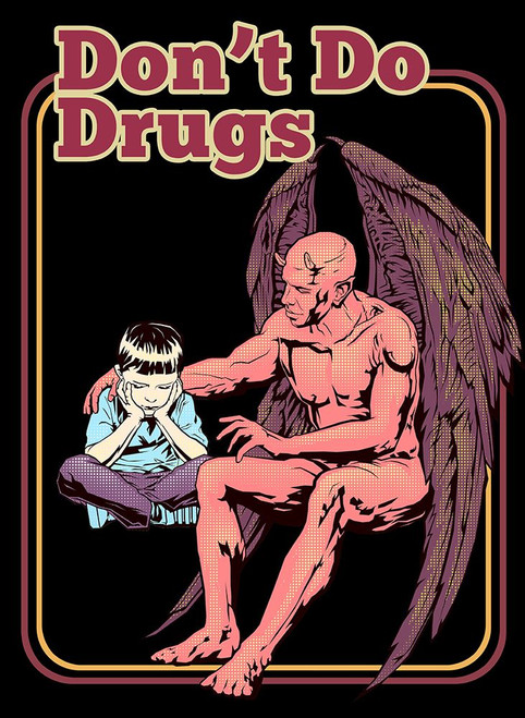 dont do drugs Poster Print - Adam Lawless