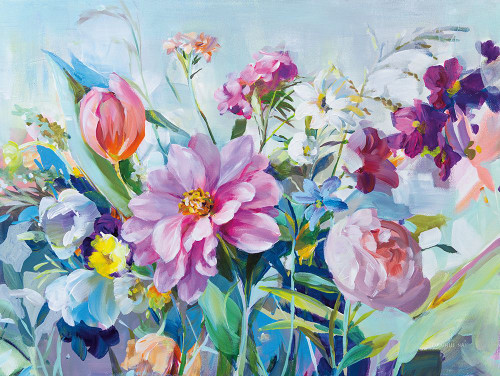 High Summer Garden I Poster Print - Danhui Nai