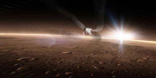 Dragon to Mars 2015 Poster Print - SpaceX