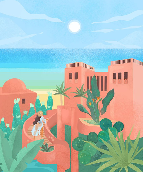 Canary Islands Poster Print - Petra Lizde