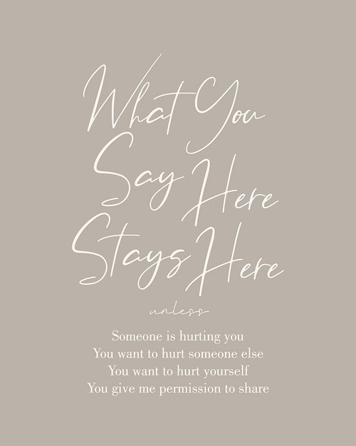 Stays Here No2 Poster Print - Beth Cai