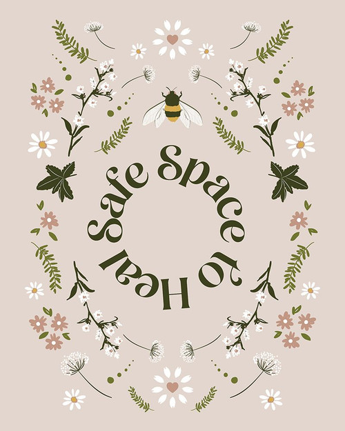 Safe Space To Heal Poster Print - Beth Cai