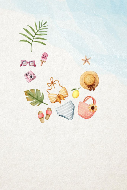 Cool Summer Swimwear Home Poster Print - Xuan Thai