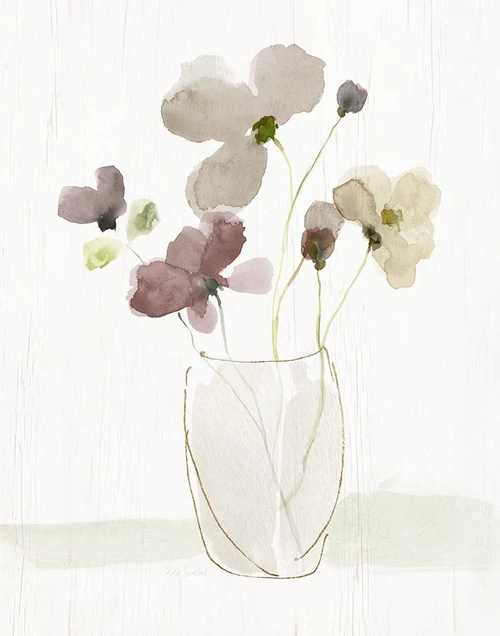 Choose Happy Bouquet II Poster Print - Katie Swatland