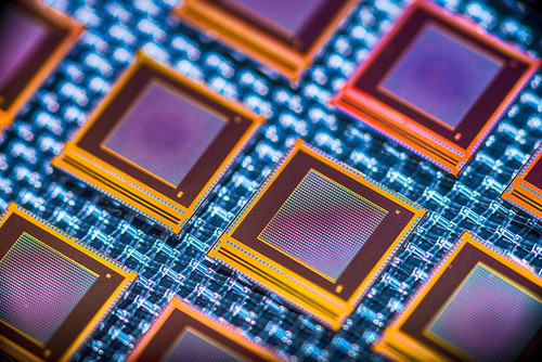 Vertically integrated photon imaging chip Poster Print - Artographie