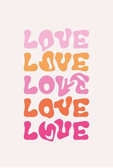 Love Poster Print - Design Oju