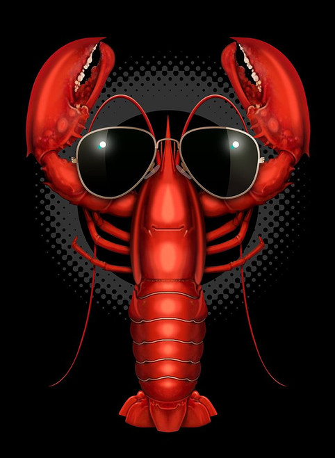 cool lobster Poster Print - Adam Lawless