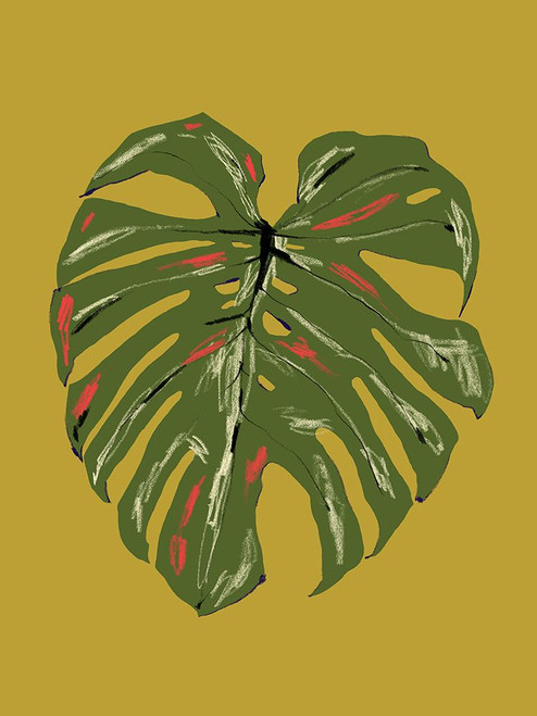 Monstera Leaf Green Poster Print - Francesco Gulina