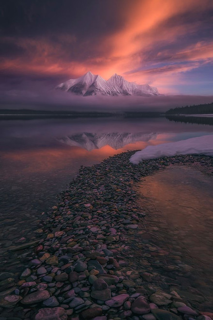 A Portrait of a Mountain Poster Print - Ryan Dyar
