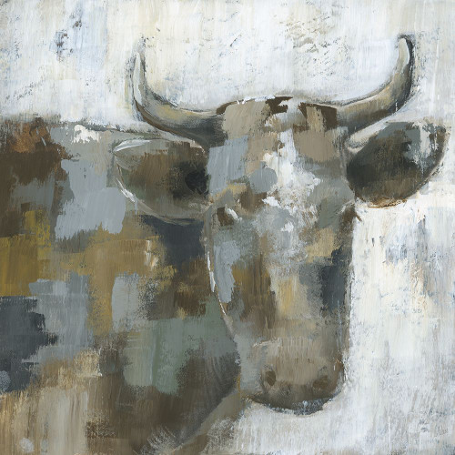 Calico Cow Poster Print - Nan
