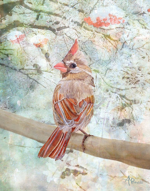 Under the Northern Light.png Poster Print - Angeles M. Pomata