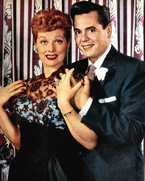 Desi Arnaz, Lucille Ball Poster Print - Hollywood Archive Vintage