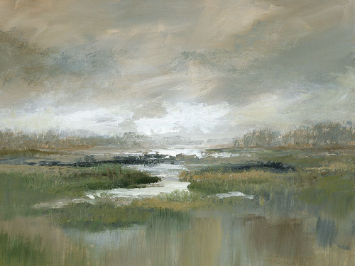 Misty Inlet Poster Print - Nan