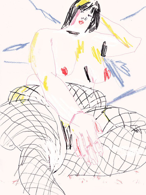 Fishnets Poster Print - Francesco Gulina