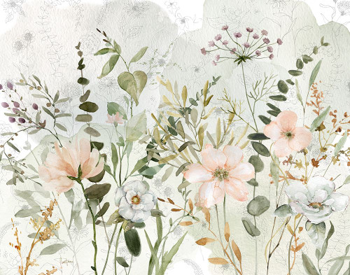 Botanical Sketchbook Floral III Poster Print - Livi Finn