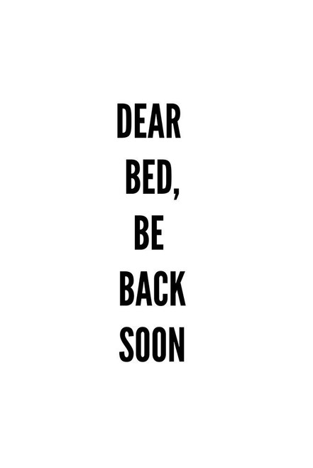 Back Soon Poster Print - Design Oju