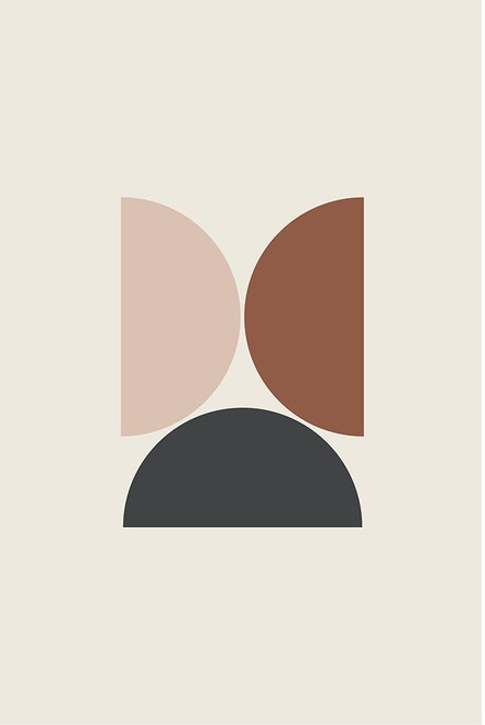 Semi Circles Poster Print - Design Oju