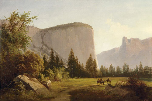 El Capitan, Yosemite Valley Poster Print - Thomas Hill