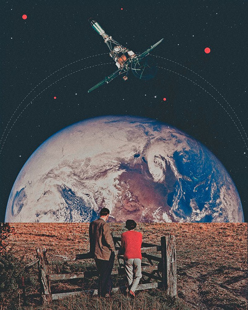#171 Poster Print - Art Spacerocket