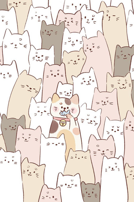 Cute Kitten 1 Poster Print - Xuan Thai