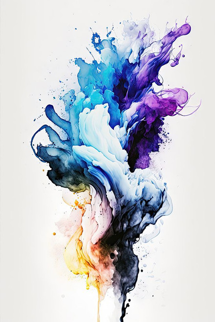 Whispers of Smoke Poster Print - Mauro